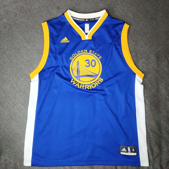 adidas Other - Adidas Steph Curry Golden StTe Warriors NBA Finals Swingman Jersey X-Large